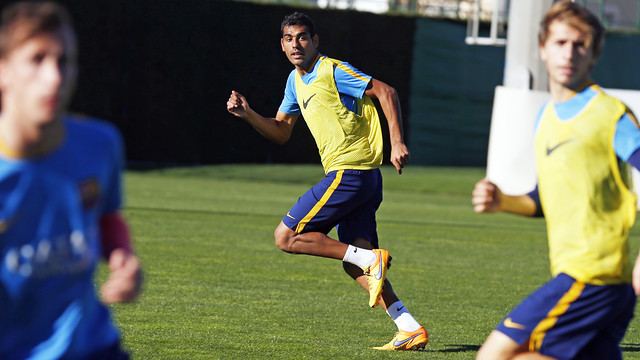 Dani Romera, Ezkieta, Moisés y Fali, a punto para debutar con el filial