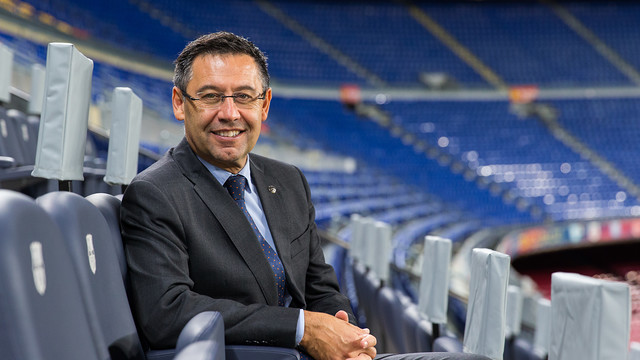 Josep Maria Bartomeu: «Con Messi somos universales»