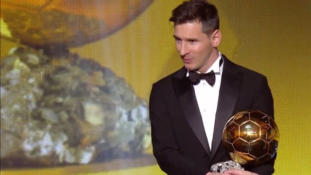 Leo Messi, gana su quinto FIFA Balón de Oro