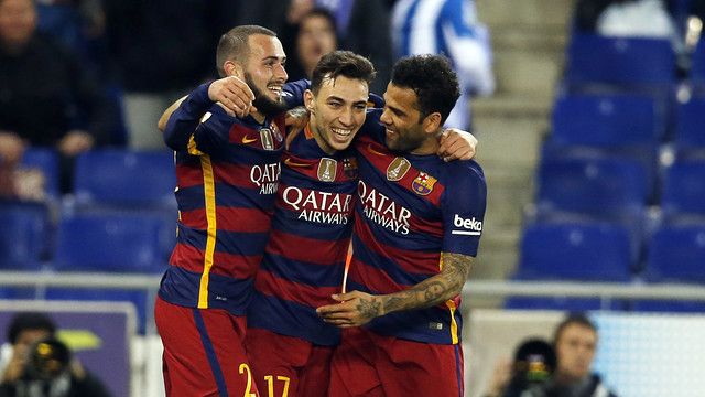 RCD Espanyol – FC Barcelona: Munir remata la presencia en los cuartos (0-2)