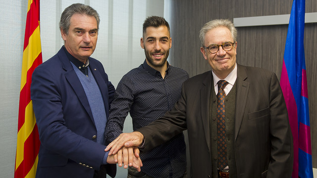 El Barça B refuerza el ataque con Alberto Perea