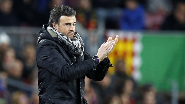 Luis Enrique: «Hemos cerrado el partido con solvencia»