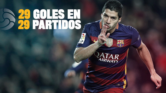 Los nueve datos de un Luis Suárez incansable para hacer goles