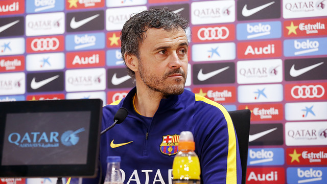 Luis Enrique: «El partido será totalmente diferente al de Liga»