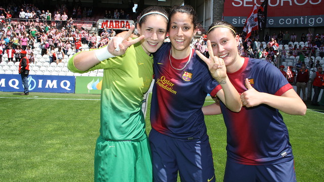 El referente del FC Barcelona Femenino es la Liga de 2013