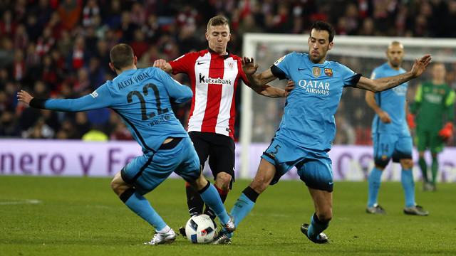 Los datos de la victoria copera del FC Barcelona contra el Athletic Club