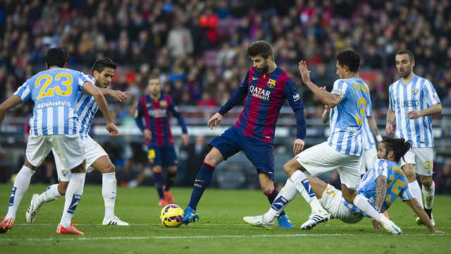 El Málaga, un escollo rocoso