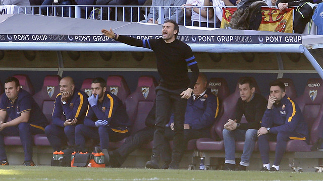 Luis Enrique: «Estamos contentos por el resultado ante un rival complicado»