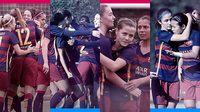 Los cuatro equipos femeninos, invictos en la Liga