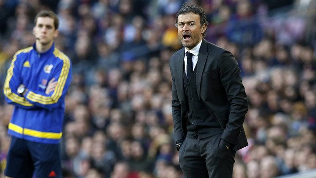 Luis Enrique: «Me quedo con el trabajo que ha hecho el equipo y con su capacidad para sufrir»