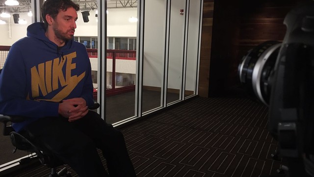 Pau Gasol: «Es un placer ver jugar a Messi»