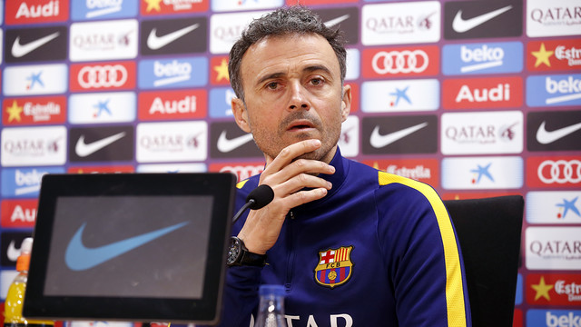 Luis Enrique: «Hemos demostrado que competimos bien cada tres días»
