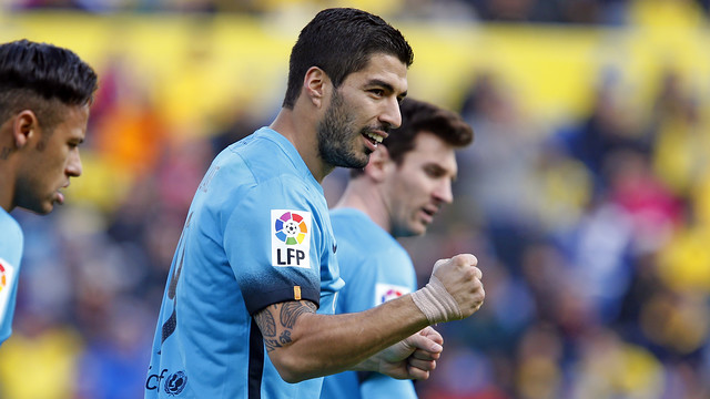 Luis Suárez ya es el líder de la Bota de Oro