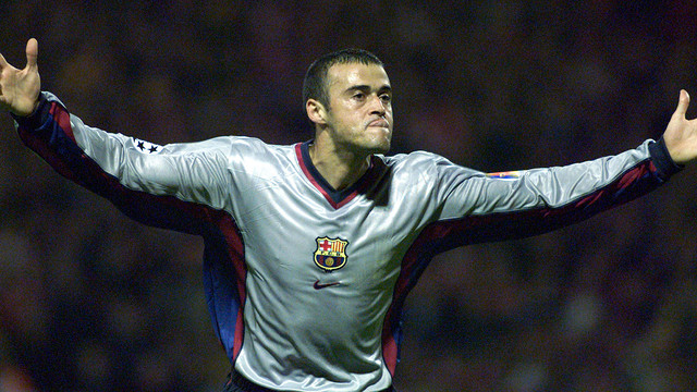 Los mejores goles de Luis Enrique ante el Arsenal