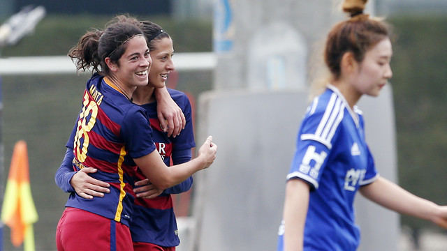 Seis culés en dos amistosos de España