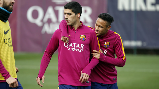 Última sesión antes de recibir al Sevilla