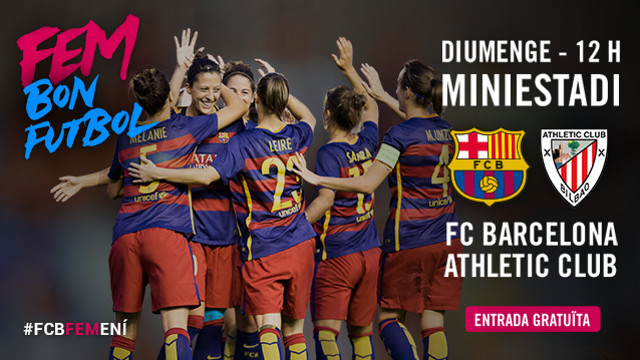 FC Barcelona Femenino – Athletic Club (previa): La quinta pasa por el Mini
