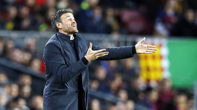 Luis Enrique: «Estamos en una inmejorable posición»