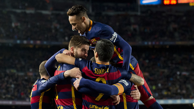 El FC Barcelona suma un total de nueve remontadas esta temporada