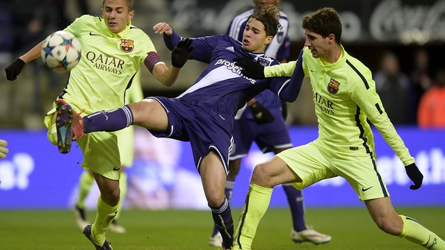 El Anderlecht belga será finalmente el rival en los cuartos de final de la Youth League
