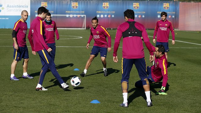 Última sesión antes de recibir al Valencia