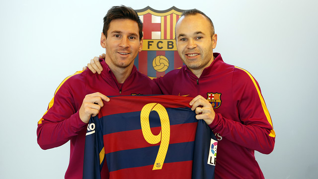 Andrés Iniesta y Leo Messi ante su novena semifinal de Copa del Rey