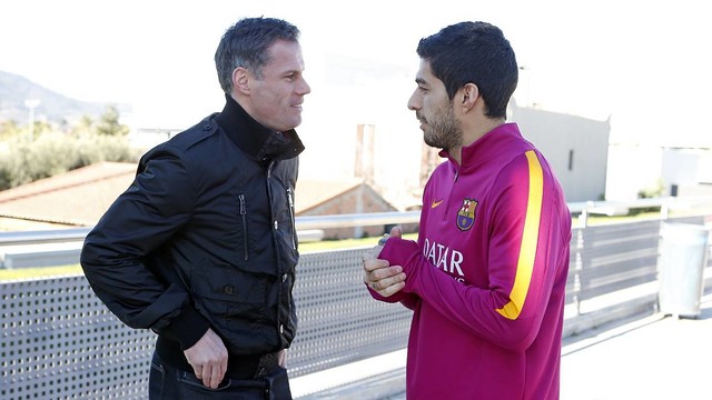 Jamie Carragher: «Suárez llegará a los 50 goles al final de temporada»