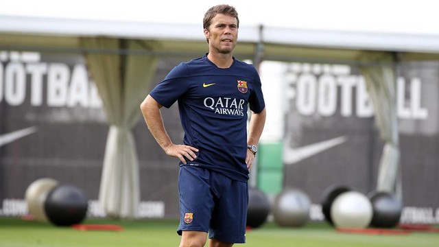 Rubi, el entrenador del Levante con un pasado reciente en el cuerpo técnico del Barça