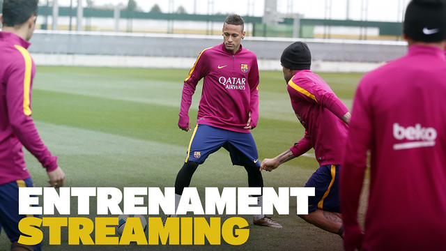 EN DIRECTO – Inicio del entrenamiento del FC Barcelona previo al duelo contra el Rayo Vallecano