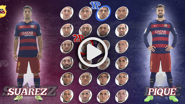 Suárez contra Piqué: ¿quién ganará el reto?