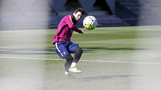 El primer equipo vuelve al trabajo para preparar la cita ante el Getafe