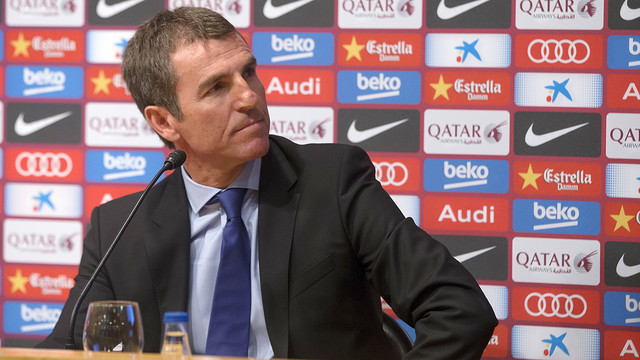 Robert Fernández repasa la actualidad y el futuro de la plantilla