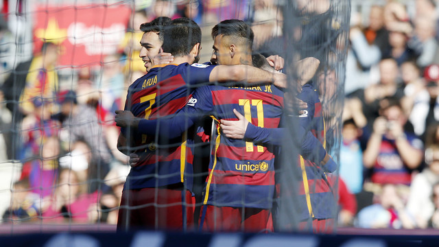 El Camp Nou, escenario de goleadas