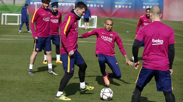 Sesión de recuperación pensando en el Villarreal