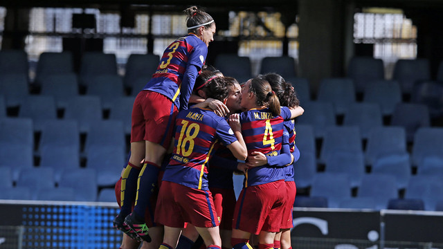 CD Transportes Alcaine – FC Barcelona Femenino: Victoria para colocarse a un punto del liderato (0-3)