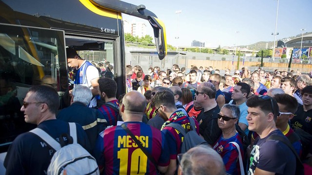 Las entradas para la eliminatoria de Liga de Campeones contra el Atlético de Madrid son nominales e intransferibles