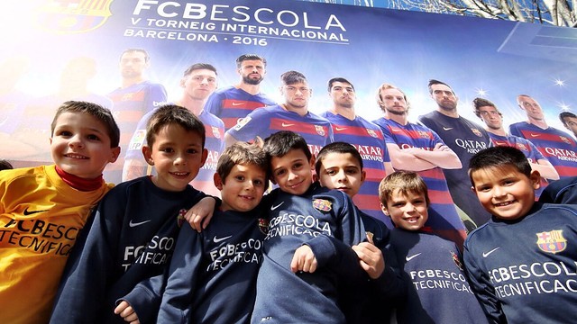 La #FCBEscola clausura el V Torneo Internacional con récord participativo