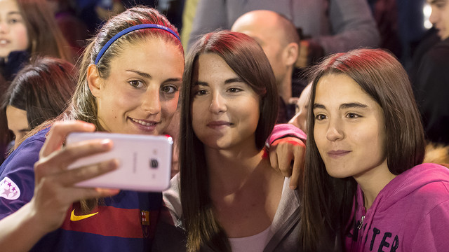 El Barça –PSG femenino, desde dentro