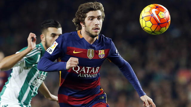 Empate en el debut de Sergi Roberto con la selección española