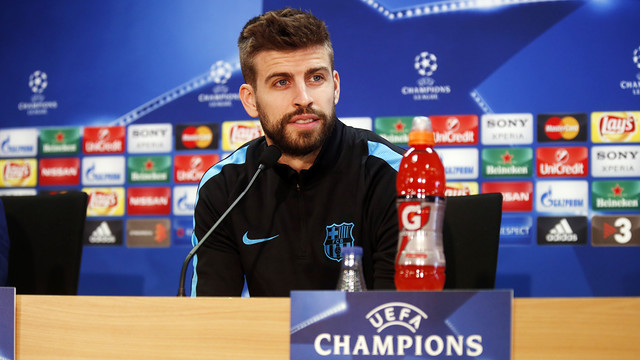 Piqué: «Que la gente venga que nos mojaremos juntos y valdrá la pena»