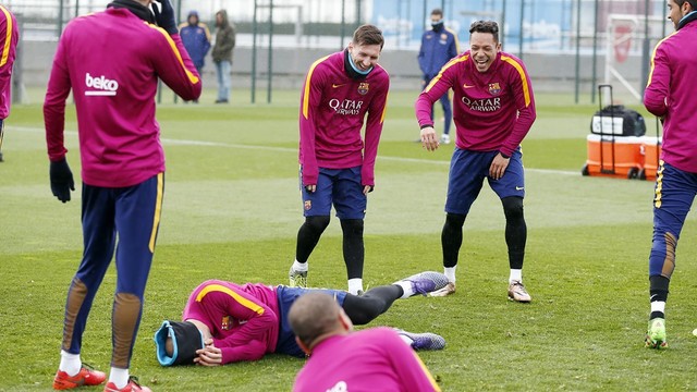 La habilidad con la pelota del primer equipo del FC Barcelona