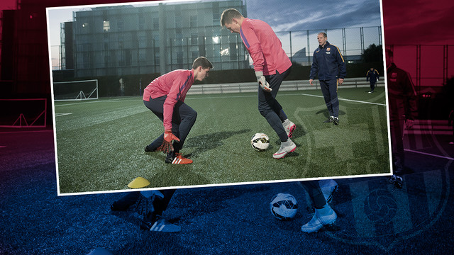 Así trabajan los porteros de la Masia