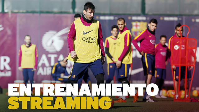 DIRECTO – Entrenamiento del FC Barcelona previo al partido con la Real Sociedad