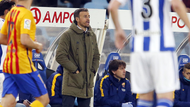 Luis Enrique: «Nunca dijimos que la Liga estuviese cerrada»