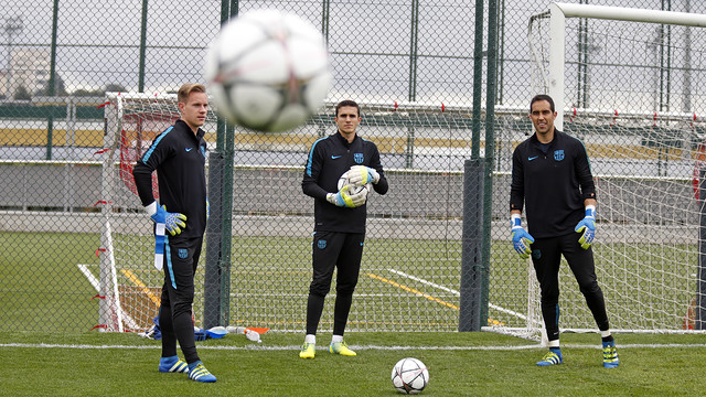 El plan de entrenamientos de una semana decisiva en la Liga de Campeones
