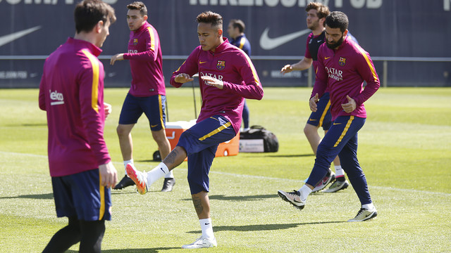El FC Barcelona vuelve al trabajo