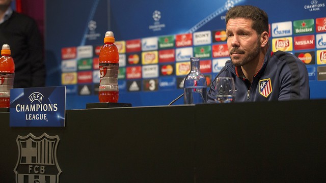 Simeone: «Propondremos intensidad, velocidad y contacto»