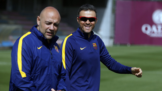 Luis Enrique: «El equipo está preparado para este tipo de partidos»