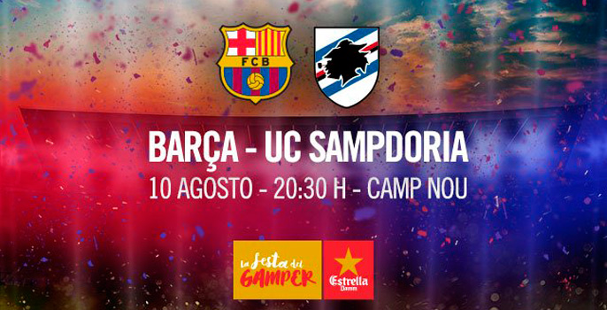 El Trofeo Joan Gamper, el día 10 de agosto