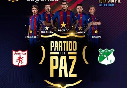 Barça legends jugará el 1 de Marzo de 2020 en el estadio Pascual Guerrero de Cali